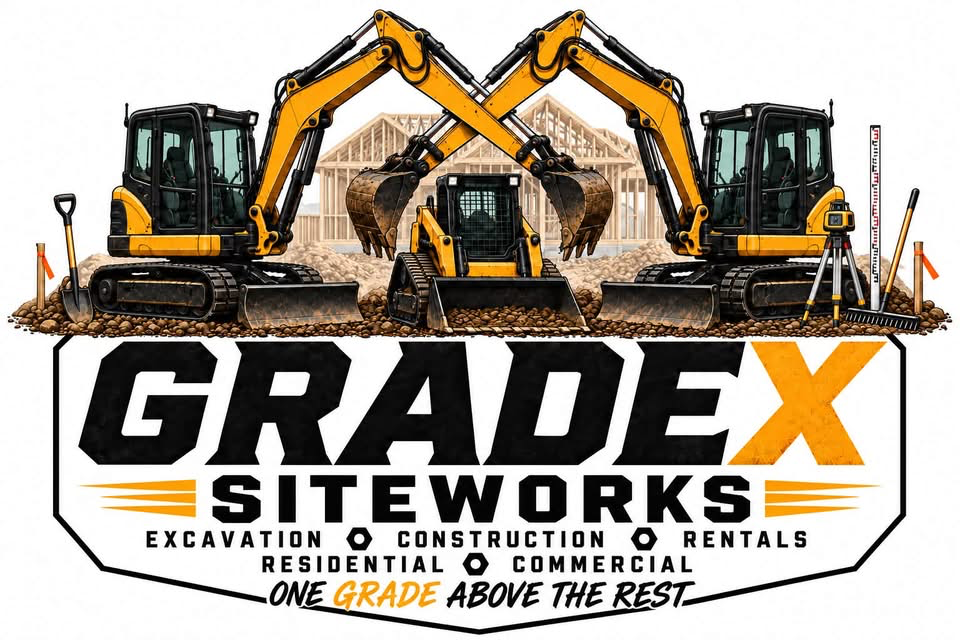 GradeX Siteworks logo